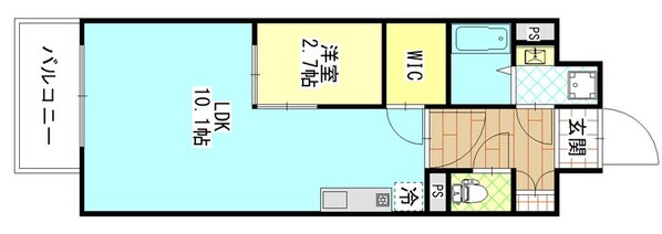 アルティザ東島田の物件間取画像